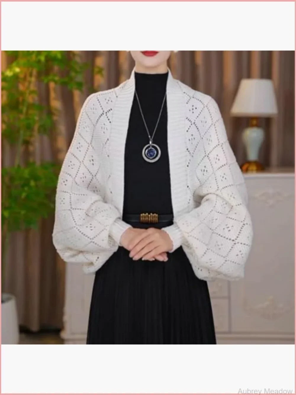 Knitted Pashmina Shawl Wrap Scarf Cardigan Cape Shoulder Top